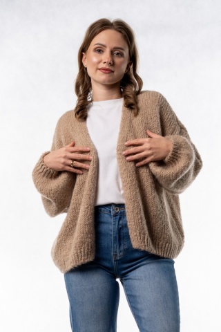 Kardigan Oversize CXL – Latte