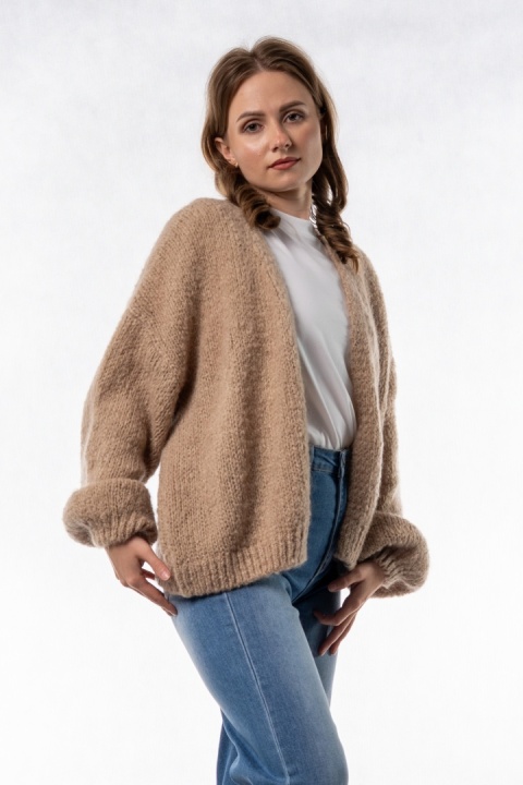 Kardigan Oversize CXL – Latte