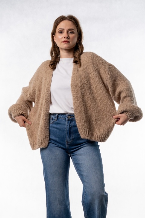 Kardigan Oversize CXL – Latte