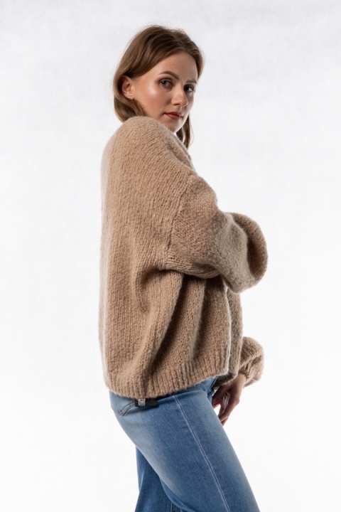 Kardigan Oversize CXL – Latte