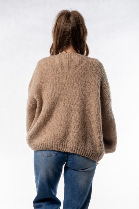 Kardigan Oversize CXL – Latte