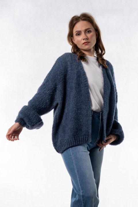 Kardigan Oversize CXL – Jeansowy