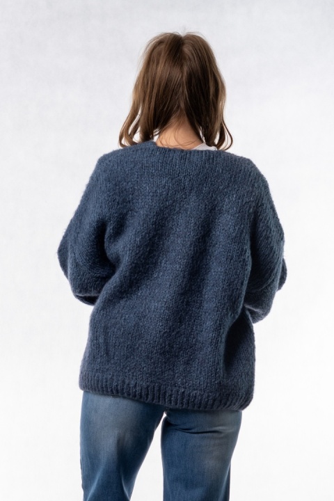 Kardigan Oversize CXL – Jeansowy