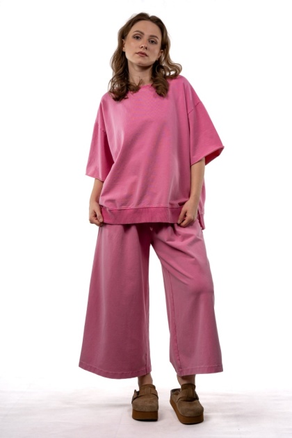 Komplet dekatyzowany WIYA - Fucsia