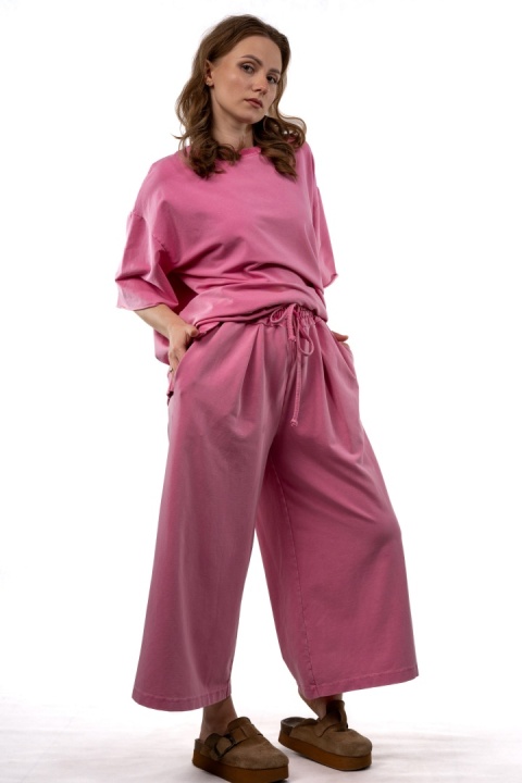 Komplet dekatyzowany WIYA - Fucsia