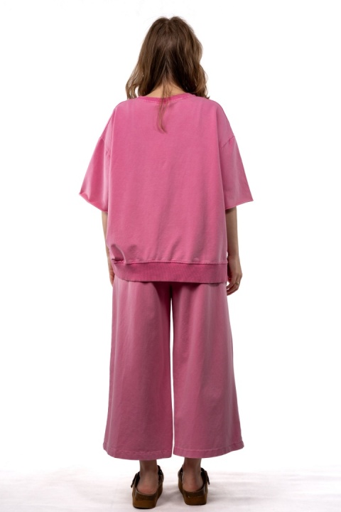 Komplet dekatyzowany WIYA - Fucsia
