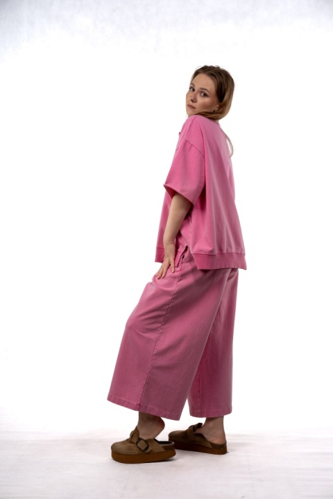 Komplet dekatyzowany WIYA - Fucsia