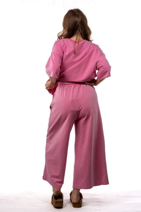 Komplet dekatyzowany WIYA - Fucsia