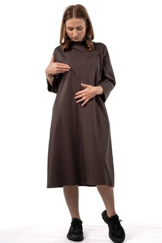 Sukienka Wendy Trendy - Czekolada