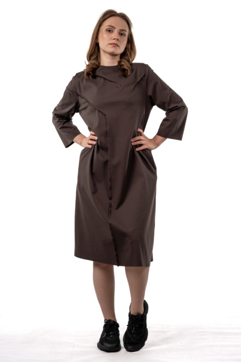 Sukienka Wendy Trendy - Czekolada