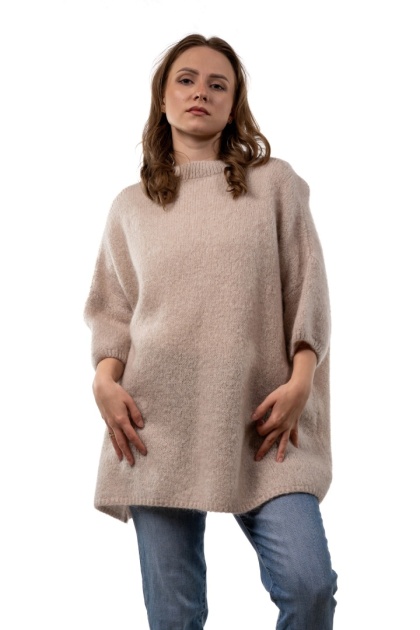 Sweter CXL Premium Mohair – Jasny Beż