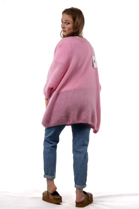 Sweter CXL Premium Mohair – Różowy