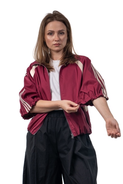 Kurtka bomber Lumina – Oberżyna