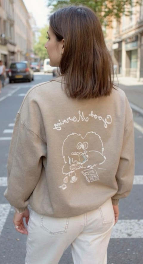 Bluza Coffe Time Fango Bluza Coffe Time Fango