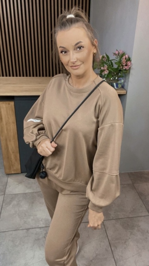 Komplet bawełniany Azara – Mocca Komplet bawełniany Azara – Mocca