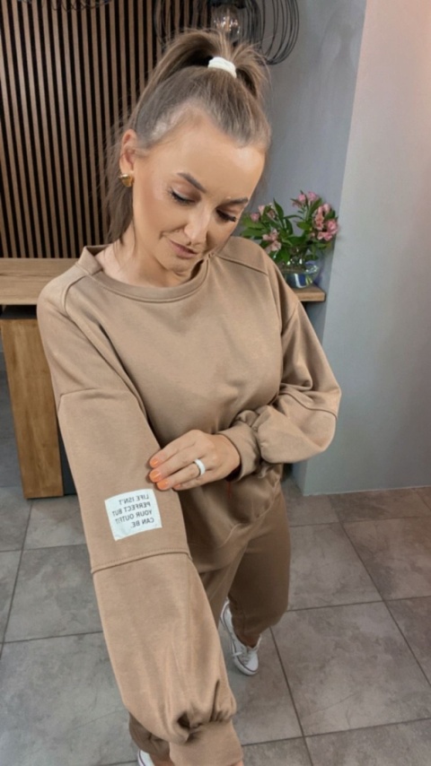 Komplet bawełniany Azara – Mocca Komplet bawełniany Azara – Mocca