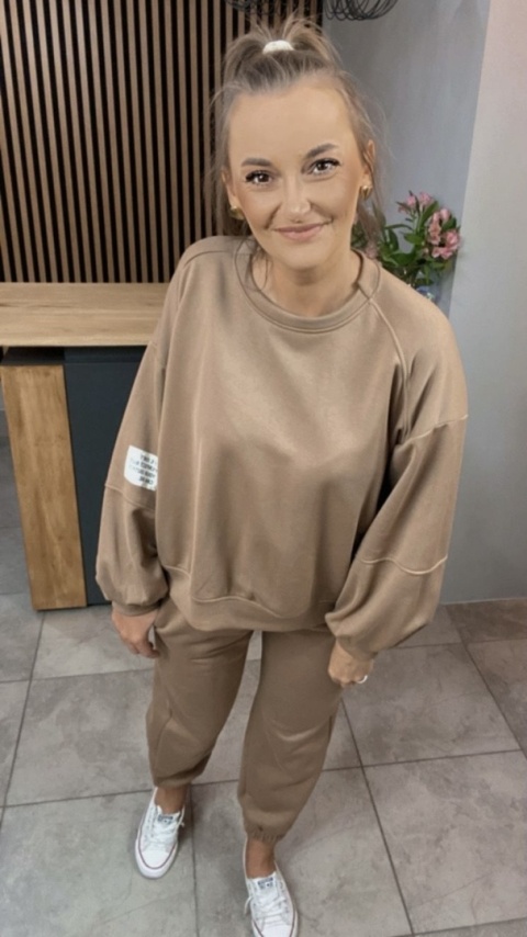 Komplet bawełniany Azara – Mocca Komplet bawełniany Azara – Mocca