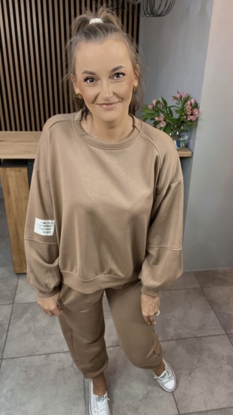 Komplet bawełniany Azara – Mocca Komplet bawełniany Azara – Mocca