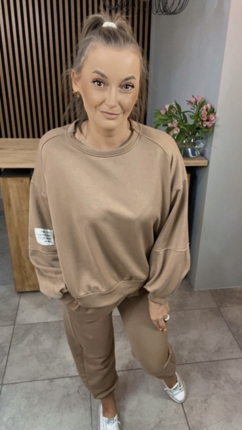 Komplet bawełniany Azara – Mocca Komplet bawełniany Azara – Mocca