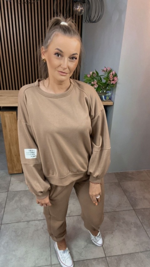 Komplet bawełniany Azara – Mocca Komplet bawełniany Azara – Mocca