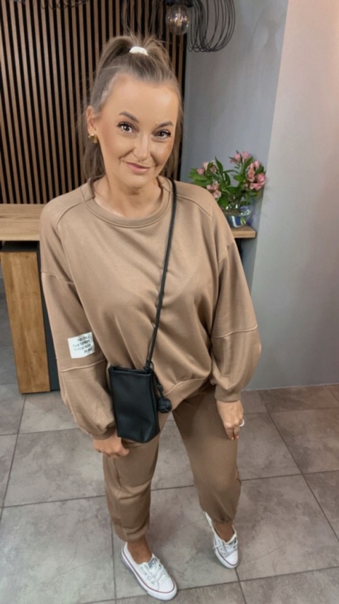 Komplet bawełniany Azara – Mocca Komplet bawełniany Azara – Mocca