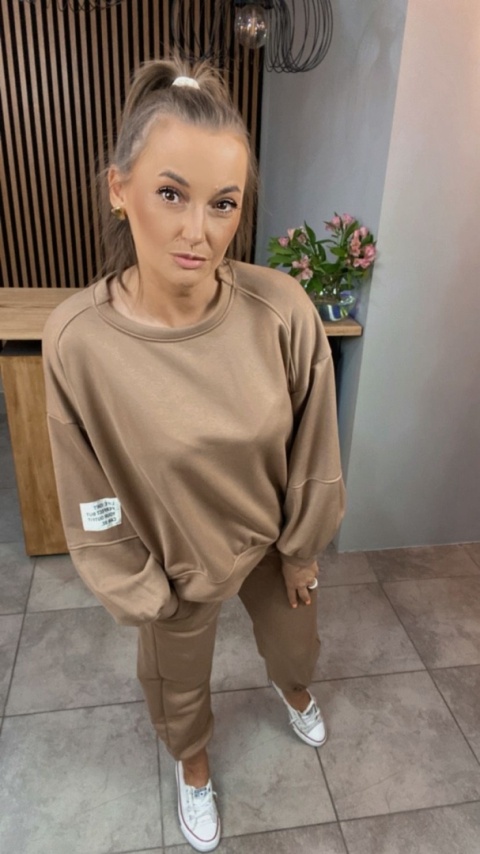 Komplet bawełniany Azara – Mocca Komplet bawełniany Azara – Mocca