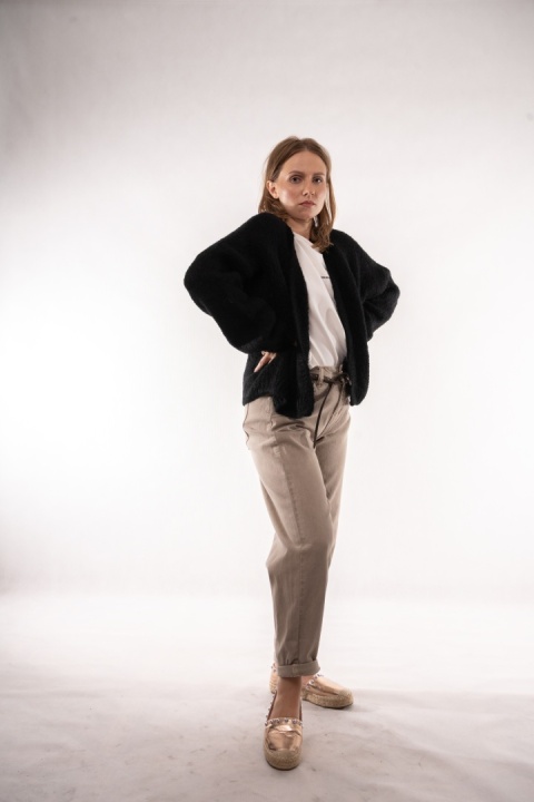 Kardigan Oversize CXL – Czarny