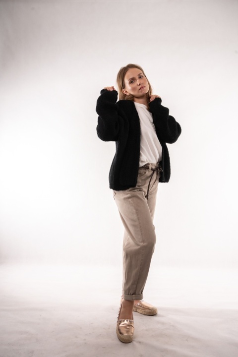 Kardigan Oversize CXL – Czarny