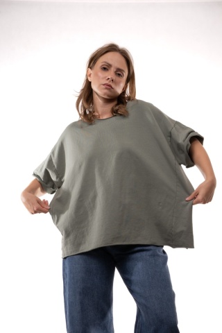 Bluzka surowa Wendy Trendy - Khaki