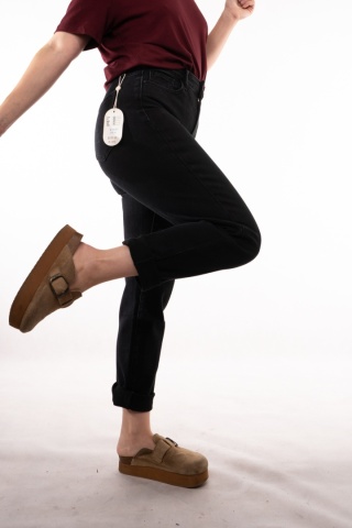 Jeansy mom fit z wysokim stanem Redial RD1637