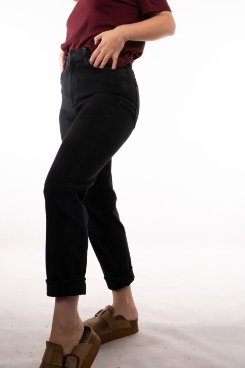 Jeansy mom fit z wysokim stanem Redial RD1637