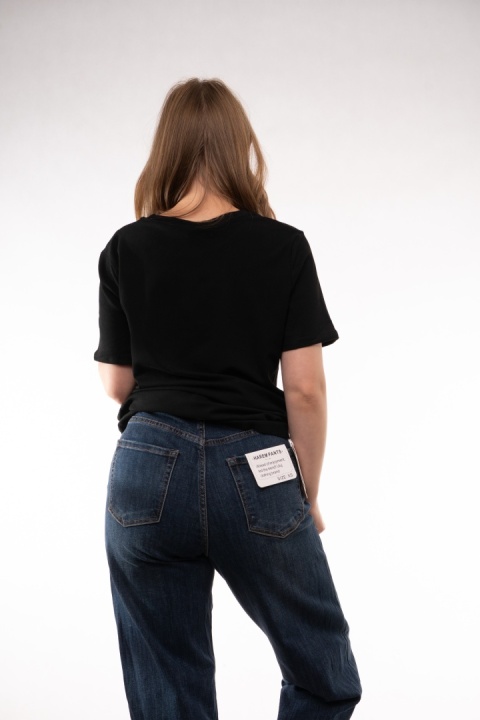 T-shirt basic JOY Czarna