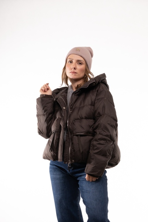 Czapka beanie 50% wełna 50% kaszmir ZUZU THE HAT - Fango