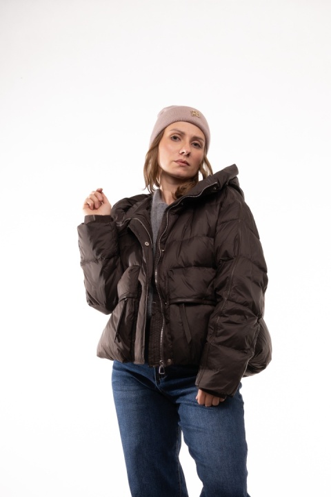 Czapka beanie 50% wełna 50% kaszmir ZUZU THE HAT - Fango