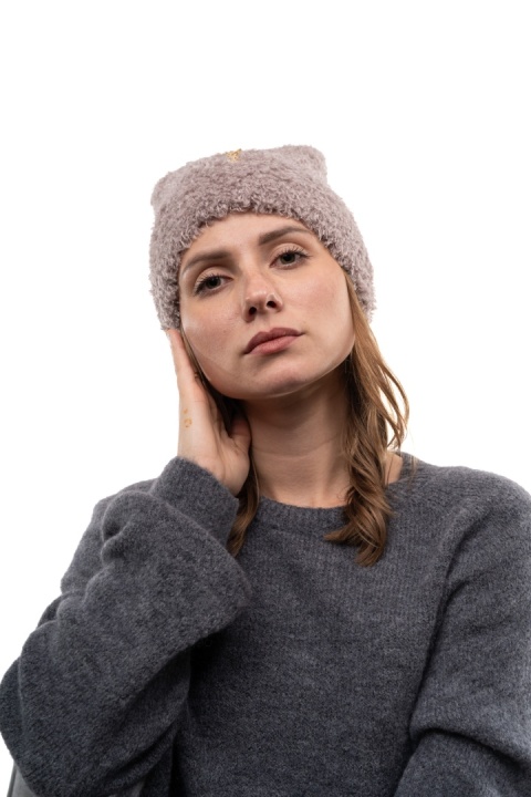 Czapka bouclé baranek ZUZU THE HAT DZ26-4CZ01 - Fango