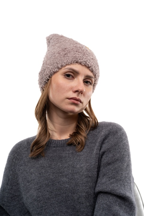 Czapka bouclé baranek ZUZU THE HAT DZ26-4CZ01 - Fango