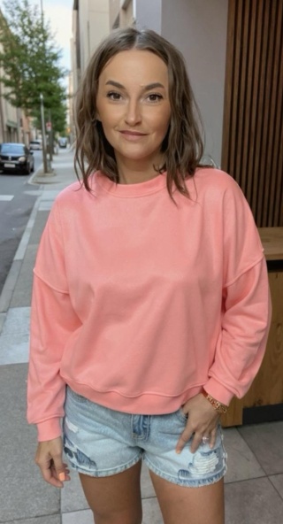 Bluza Basic Lenoshka Morela