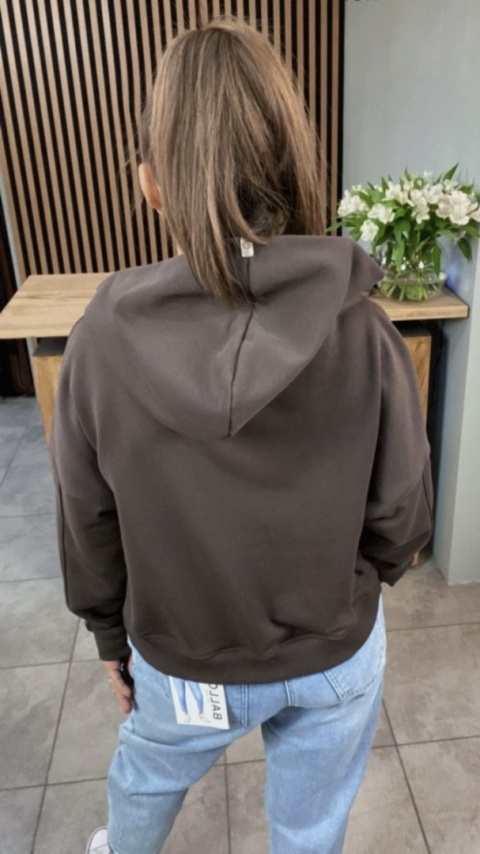 Bluza rozpinana Nooda Czekolada Bluza rozpinana Nooda Czekolada