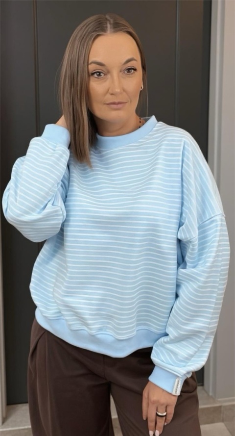 Bluza w paski Lenoshka Blue Bluza w paski Lenoshka Blue