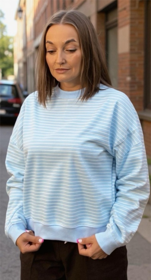 Bluza w paski Lenoshka Blue Bluza w paski Lenoshka Blue
