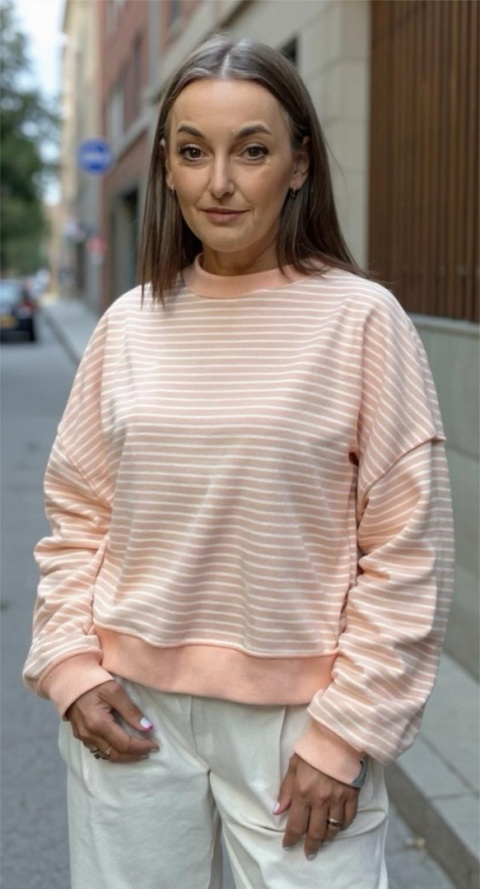 Bluza w paski Lenoshka Morela Bluza w paski Lenoshka Morela