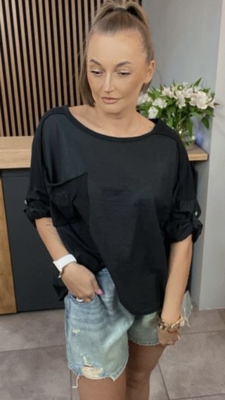 Bluzka MU MU - Czarna