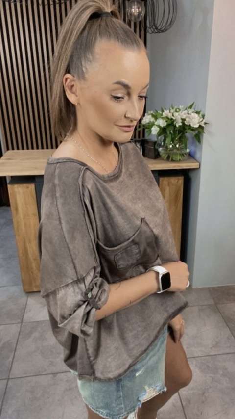 Bluzka MU MU - Brąz