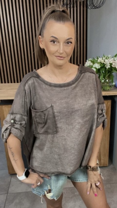 Bluzka MU MU - Brąz