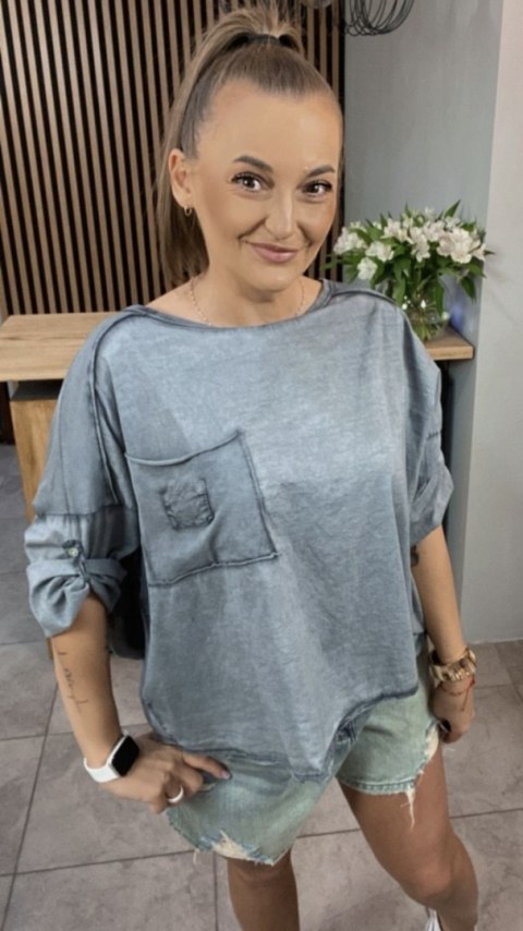 Bluzka MU MU - Szara