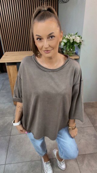 Bluzka MUJEA - Czekolada