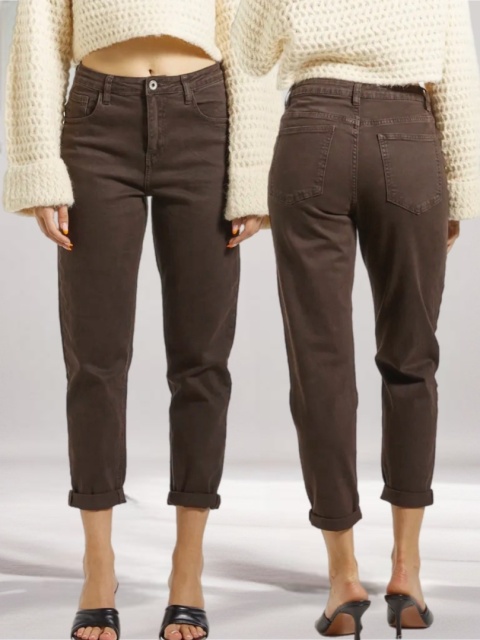 Jeansy 3D Denim – Czekolada