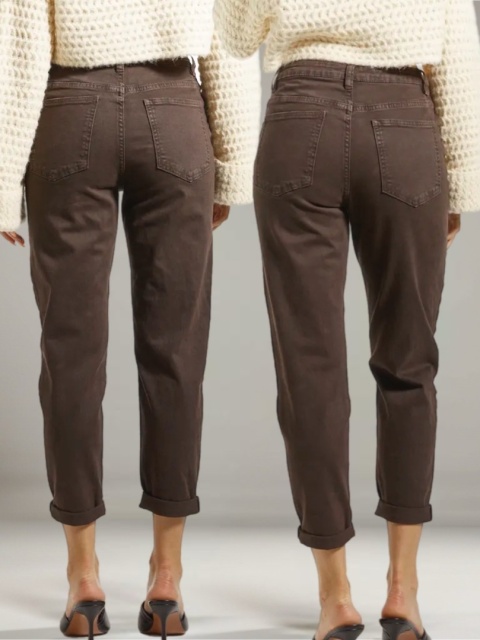 Jeansy 3D Denim – Czekolada