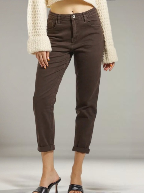 Jeansy 3D Denim – Czekolada