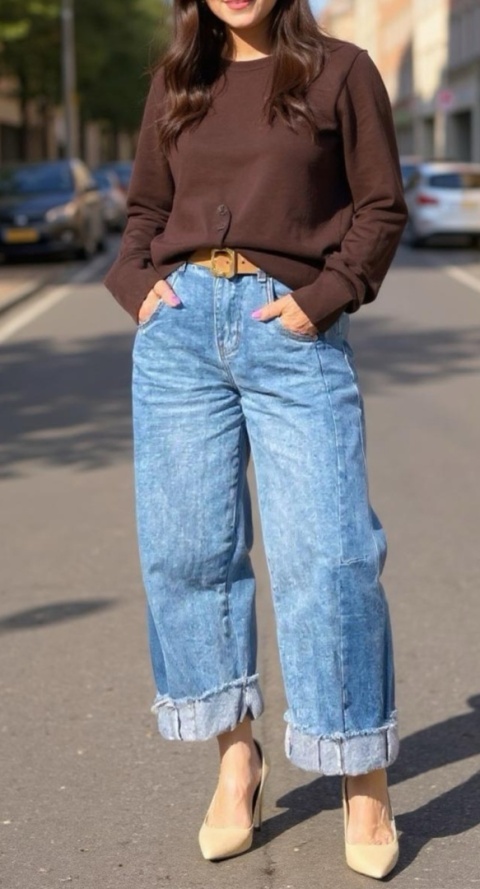Jeansy Gioya raw edge Jeansy Gioya raw edge